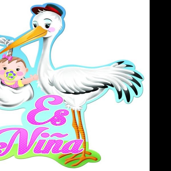 POSTER CIGUEÑA NIÑA GDE. PARIS 1419825 PADI BOL.C1 E.25